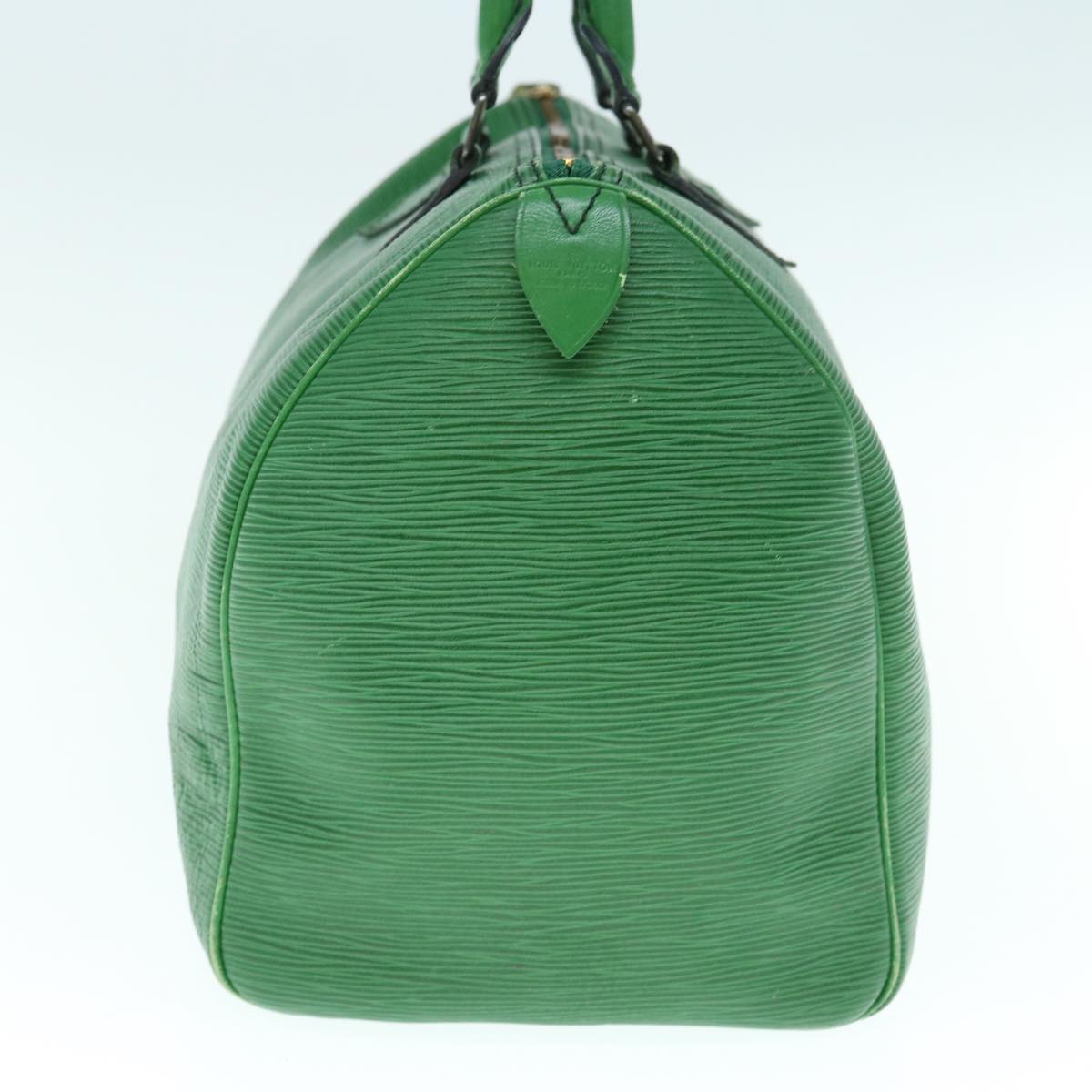 LOUIS VUITTON Epi Speedy 35 Hand Bag Borneo Green M42994 LV 63122