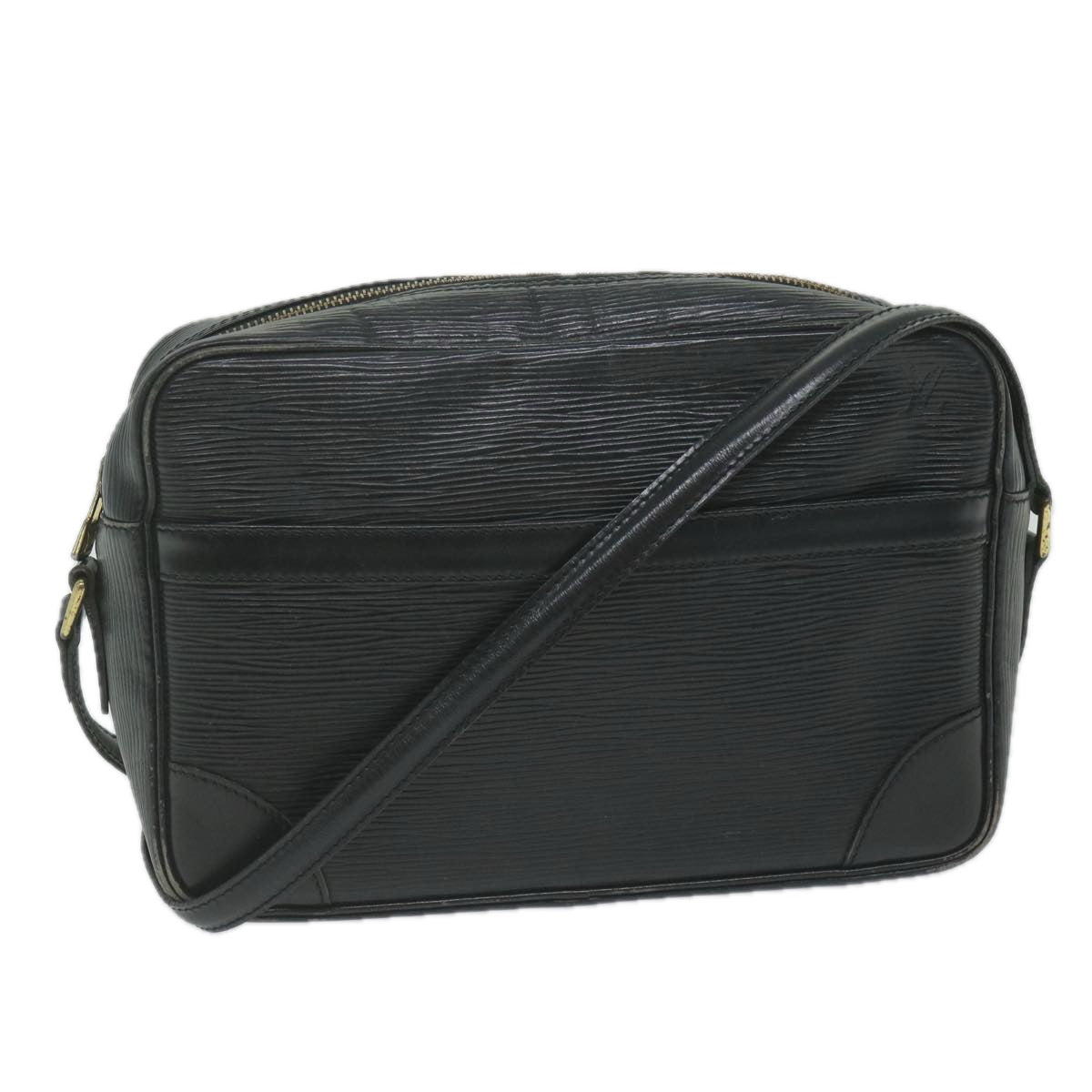LOUIS VUITTON Epi Trocadero 27 Shoulder Bag Black M52312 LV 63162