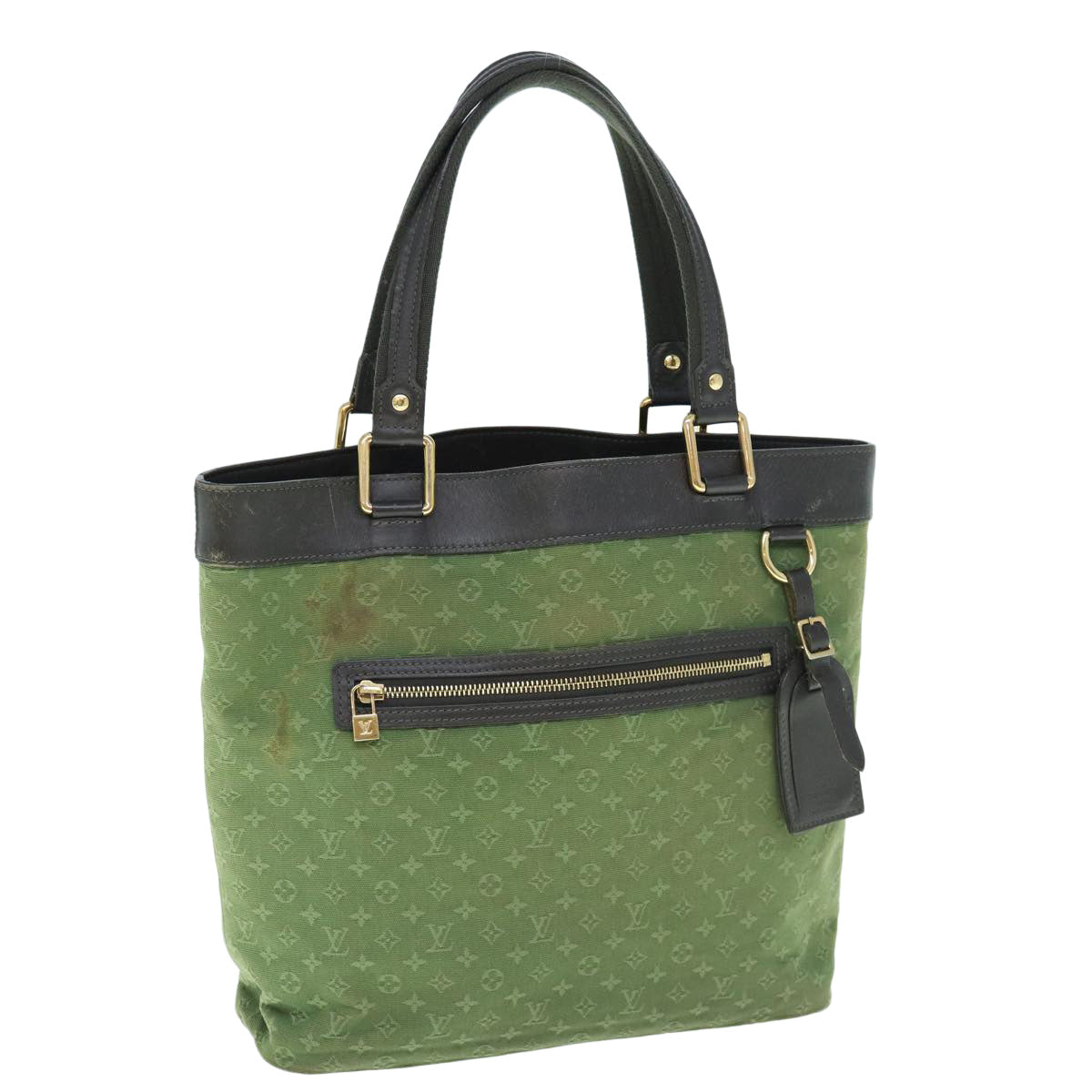 LOUIS VUITTON Monogram Mini Lucille GM Tote Bag TST Khaki M92681 LV 63175