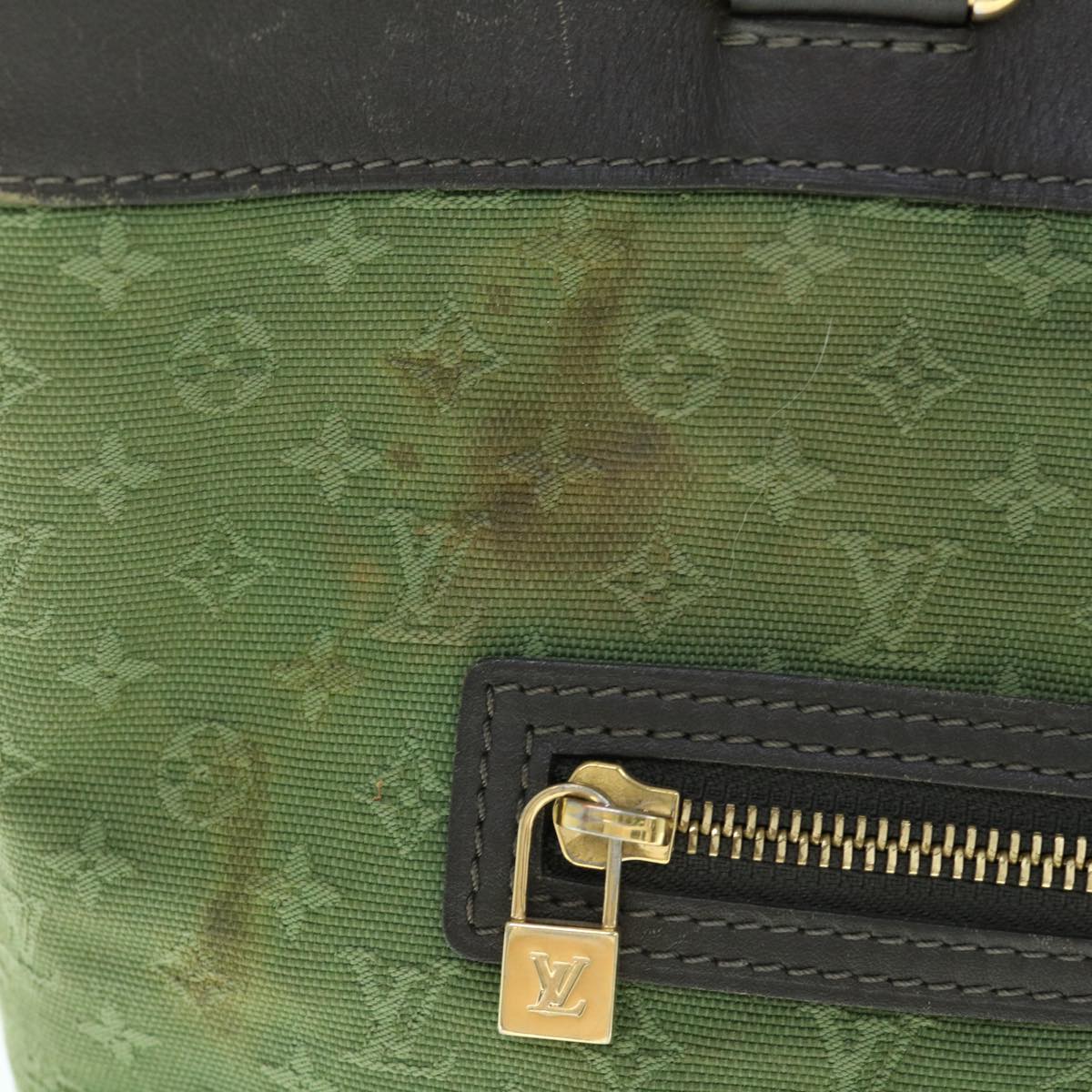 LOUIS VUITTON Monogram Mini Lucille GM Tote Bag TST Khaki M92681 LV 63175