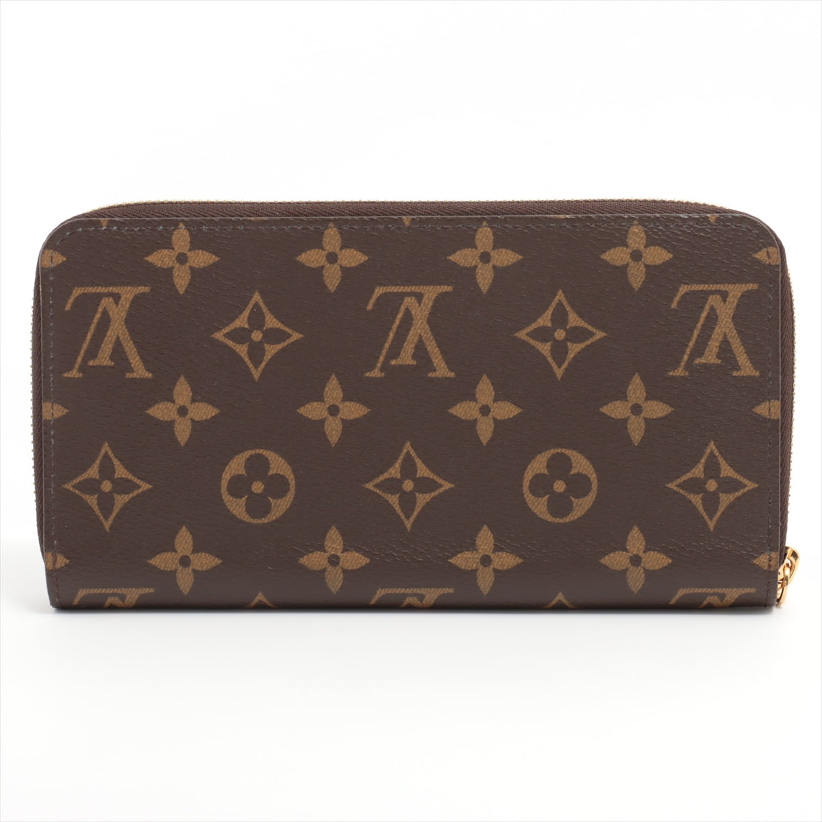 Louis Vuitton Monogram Zippyr Wallet M42616 Brown Round Zipper Wallet