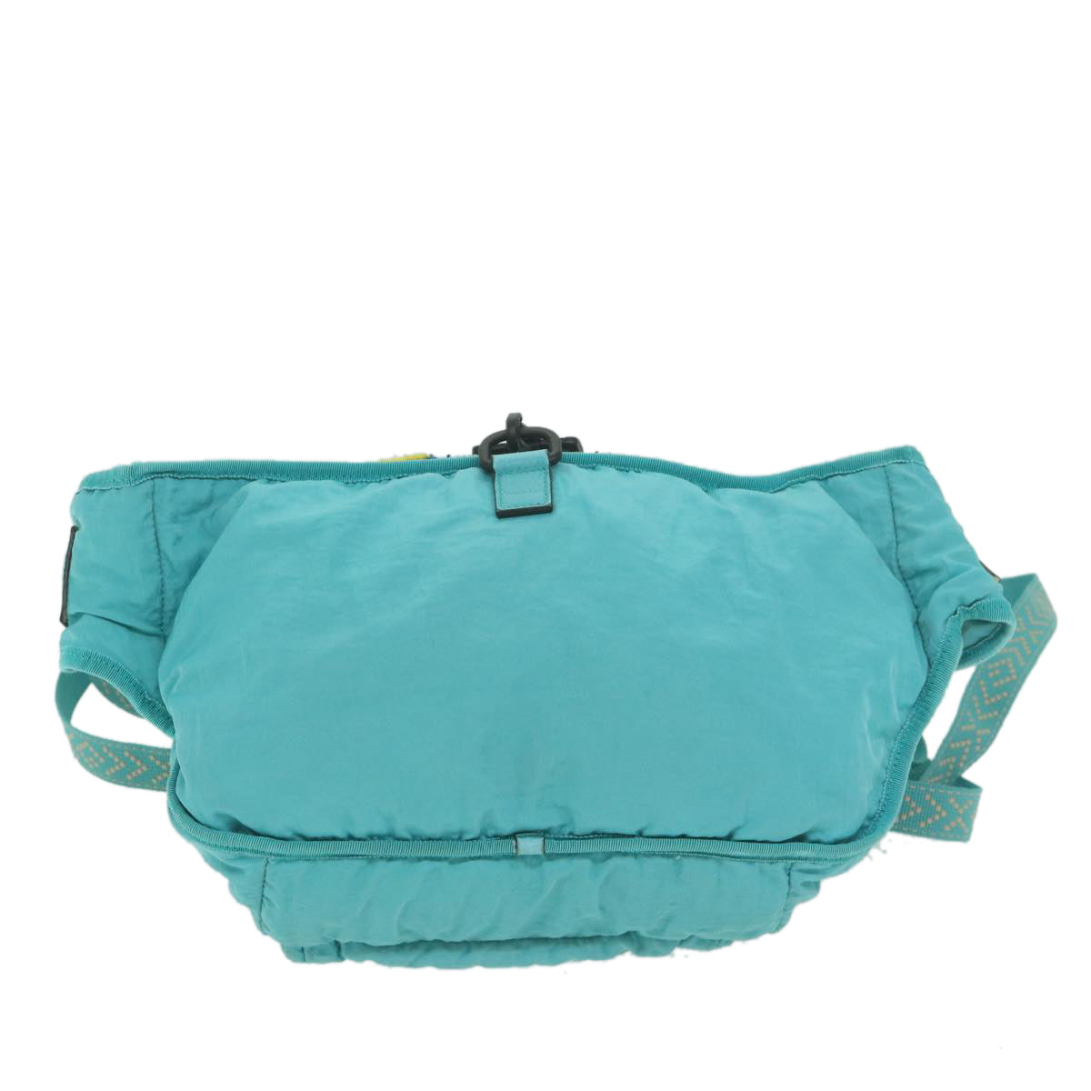 GUCCI Shoulder Bag Nylon Turquoise Blue 536842  63198