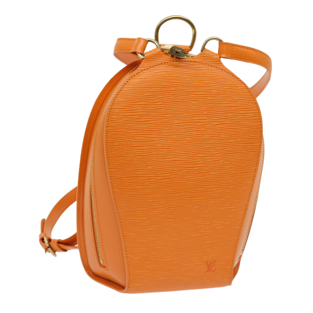 LOUIS VUITTON Epi Mabillon Backpack Orange Mandarin M5223H LV 63230A