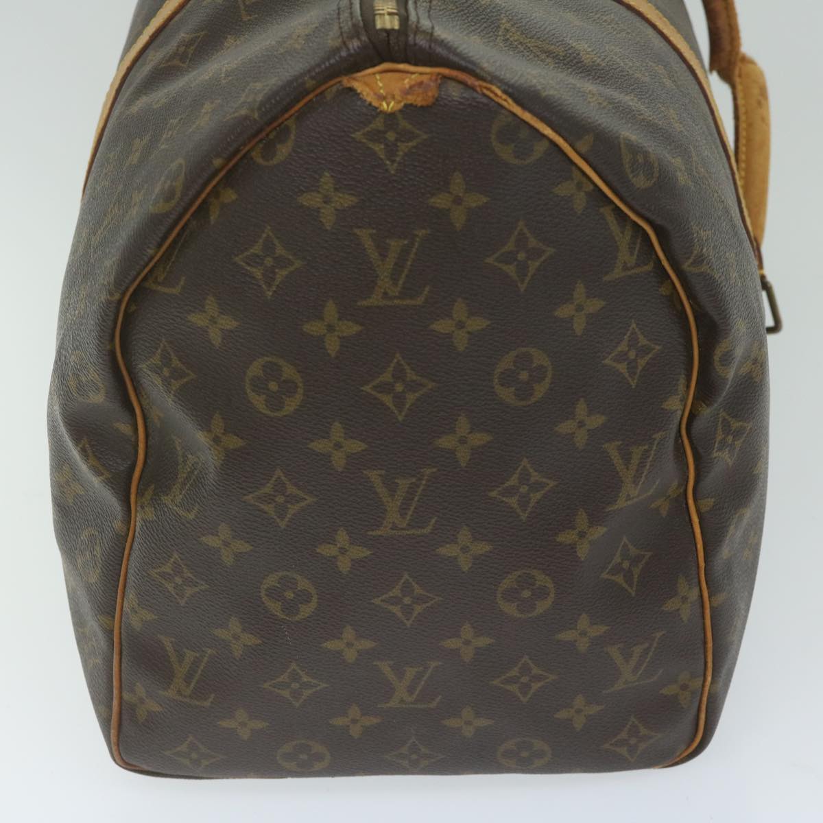 LOUIS VUITTON Monogram Keepall 55 Boston Bag M41424 LV 63267
