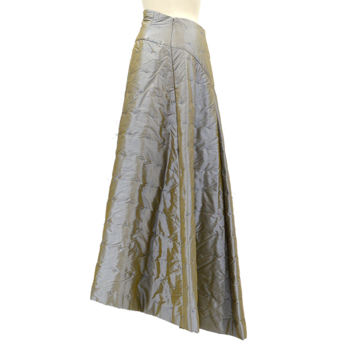 Luxury Chanel 1999 Fall quilted A-line skirt #38