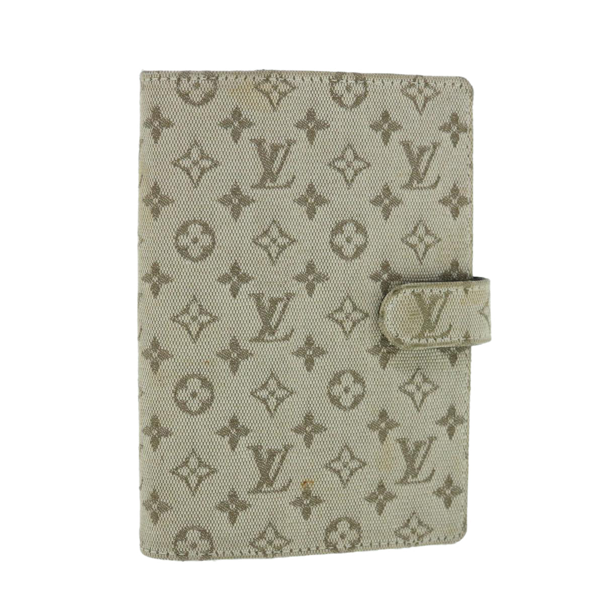 LOUIS VUITTON Monogram Mini Agenda PM Day Planner Cover Khaki R20911 63423