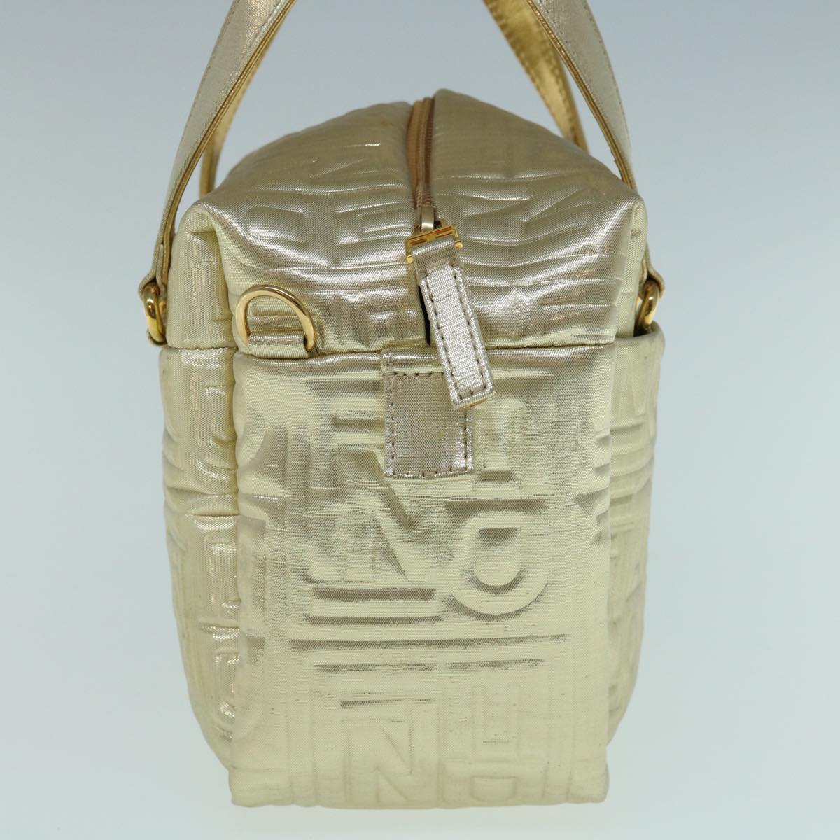 Luxury FendiHand Bag Nylon 2way Gold63497A