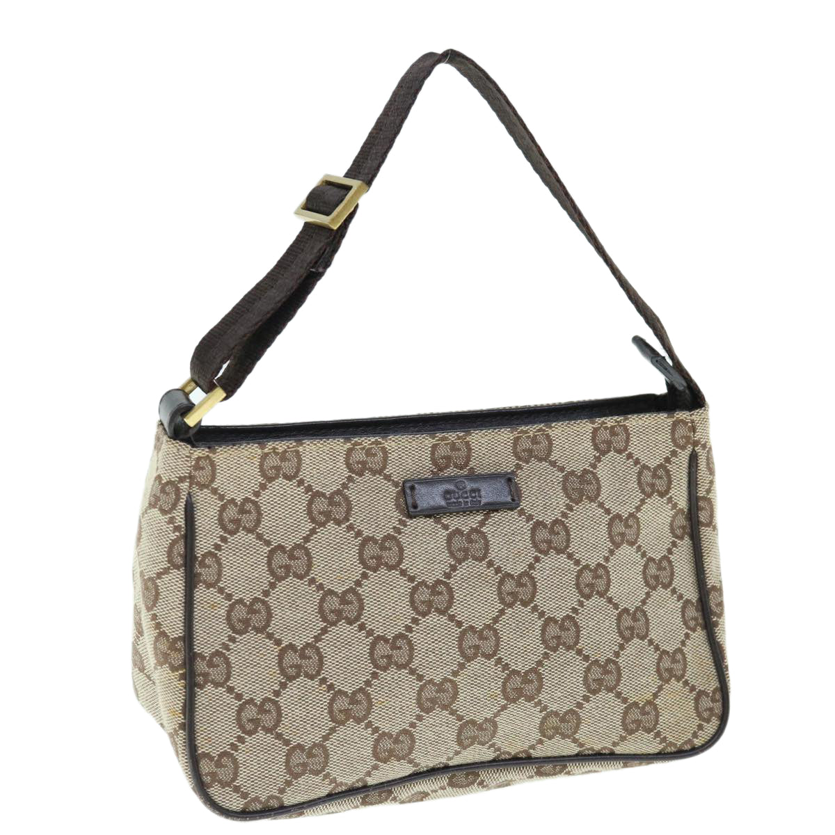 GUCCI GG Canvas Hand Bag Beige 106644  63685
