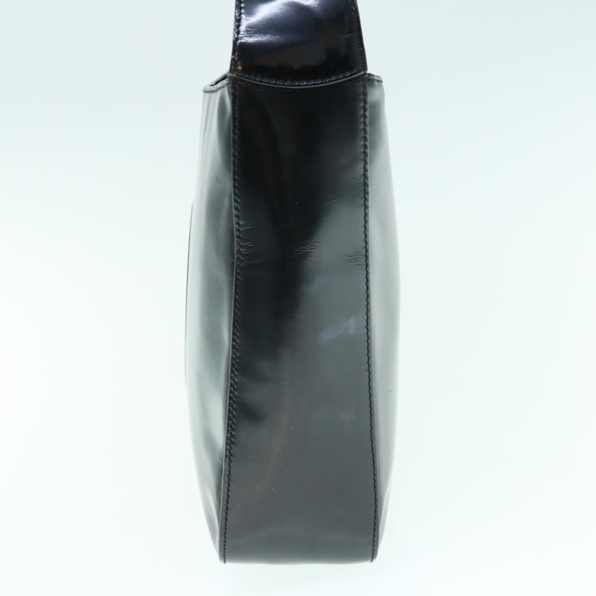GUCCI Interlocking Shoulder Bag Patent leather Black 000 0506  63764
