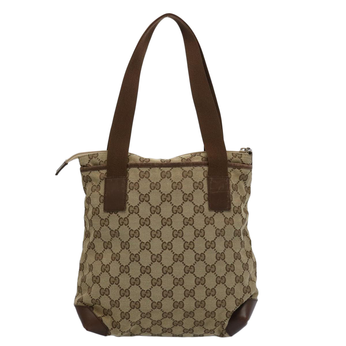 GUCCI GG Canvas Tote Bag Beige  63805