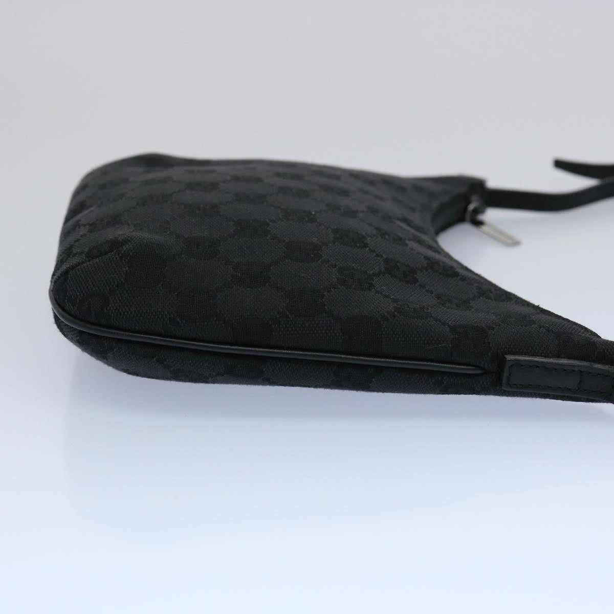 GUCCI GG Canvas Shoulder Bag Black  63865