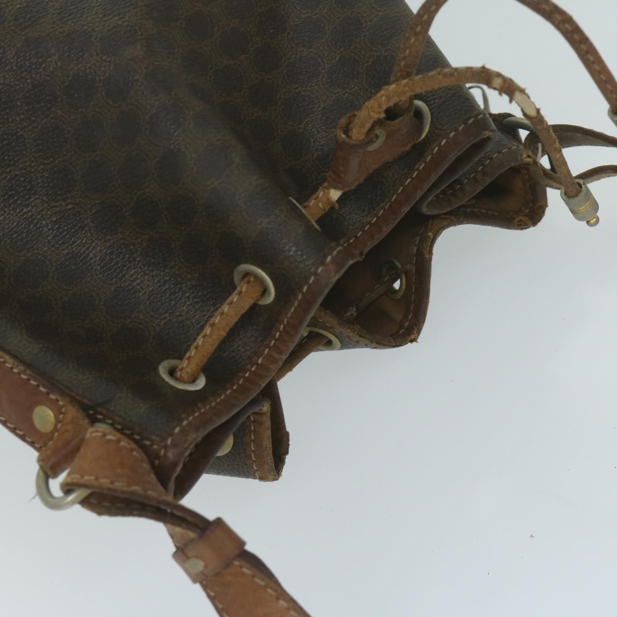 GUCCI GG Canvas Macadam Canvas Celine Shoulder Bag 3Set Beige Brown  63888