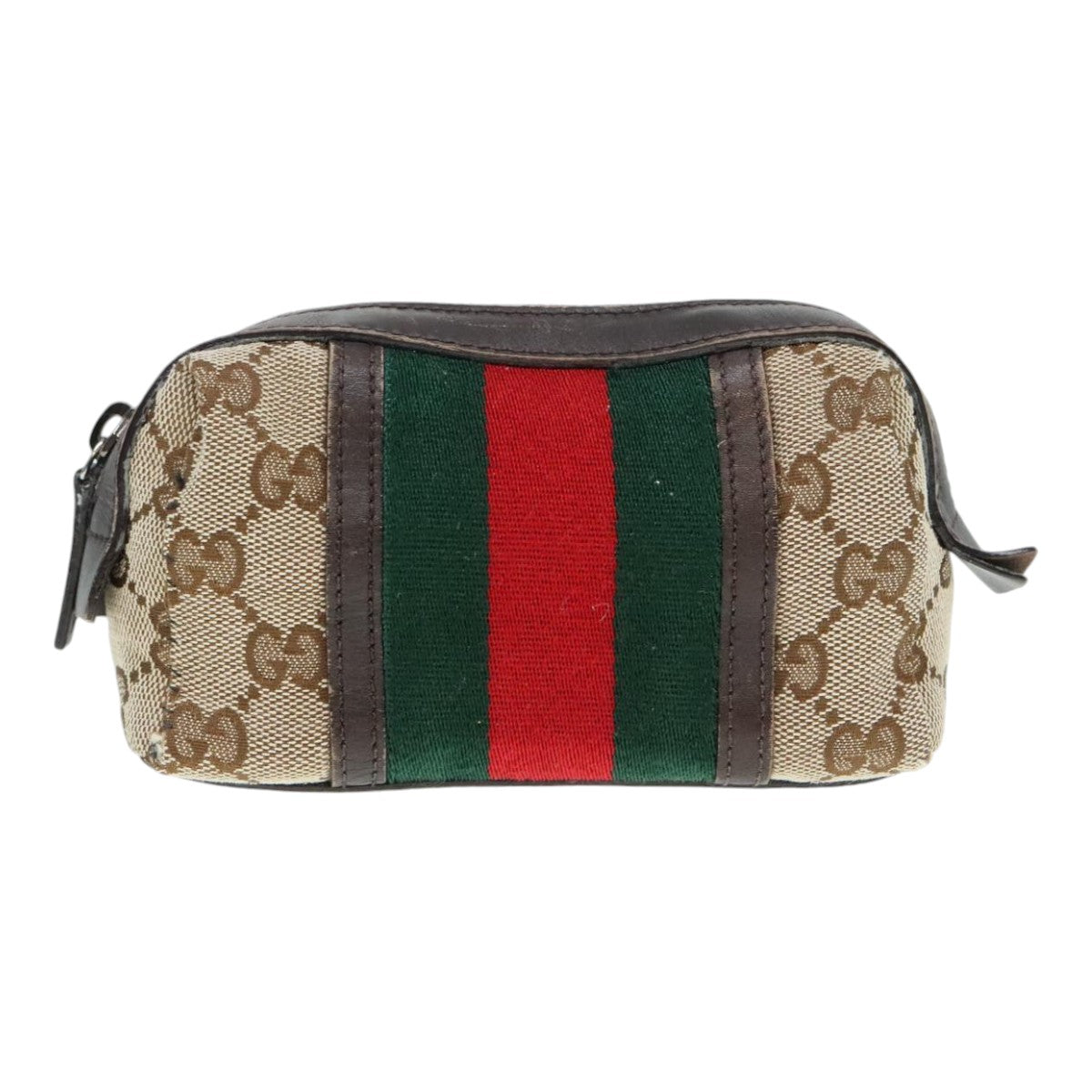 Luxury Gucci Trending 2025 Web  Canvas Clutch Bag