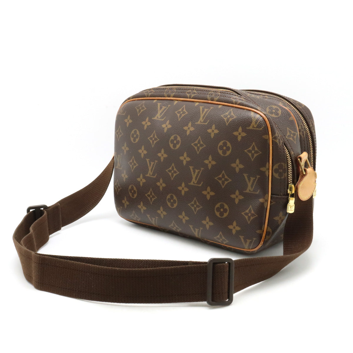 Louis Vuitton Monogram Reporter PM Shoulder Bag M45254  Louis Vuitton