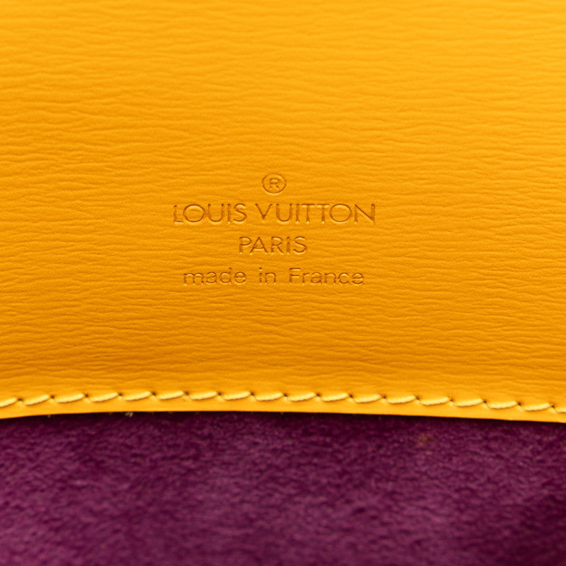 Louis Vuitton Epi Clooney Shoulder Bag M52259 Tasili Yellow Leather  Louis Vuitton