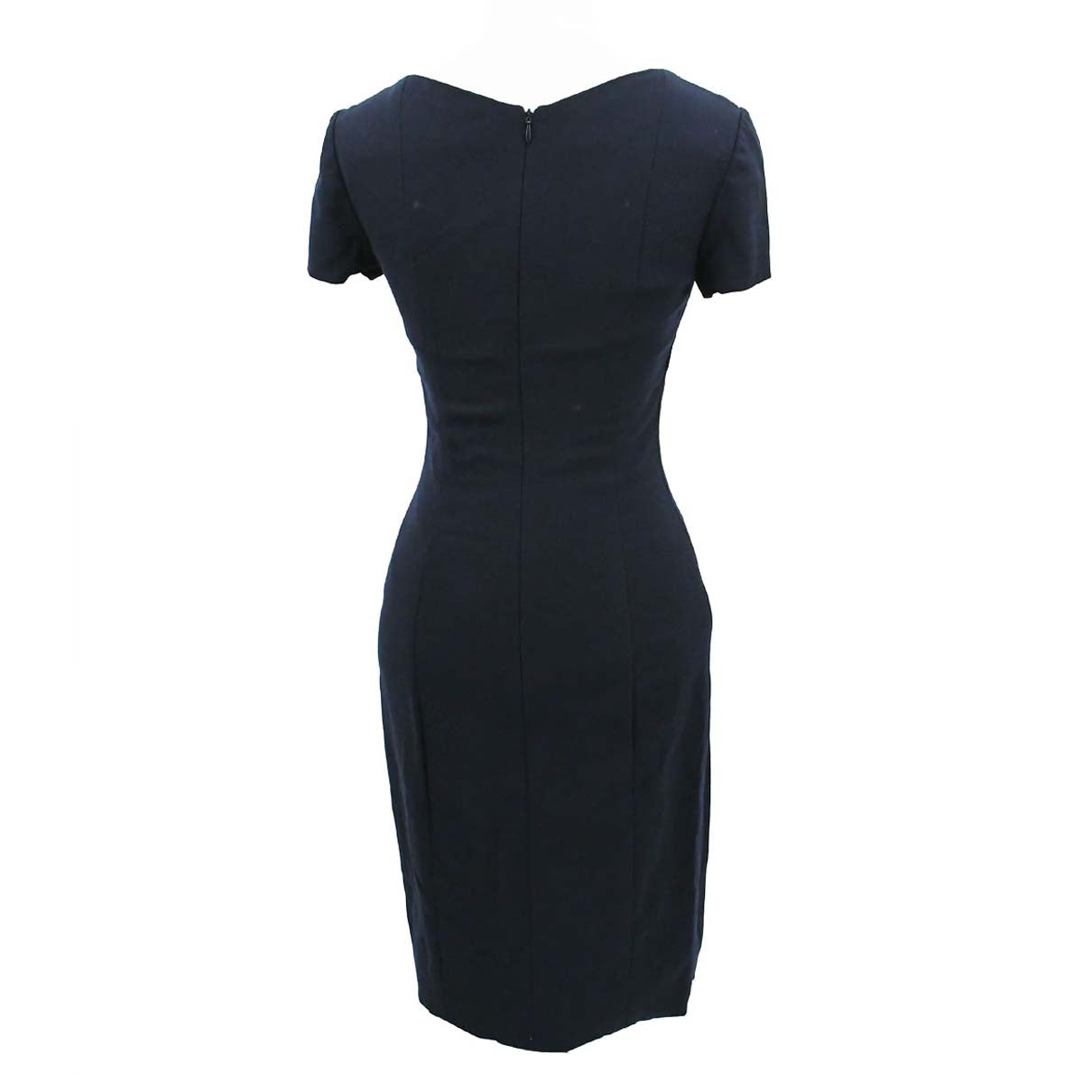 Luxury Chanel 1996 Spring CC-button fitted dress #36