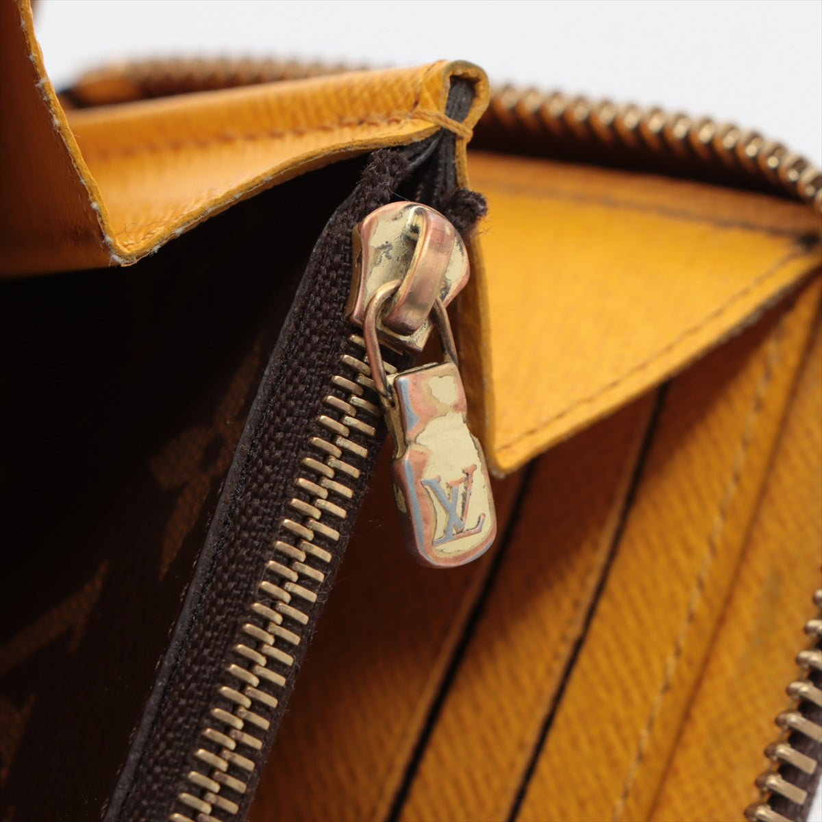 Louis Vuitton Monogram Portfolio Clemens M60744 Round  Wallet