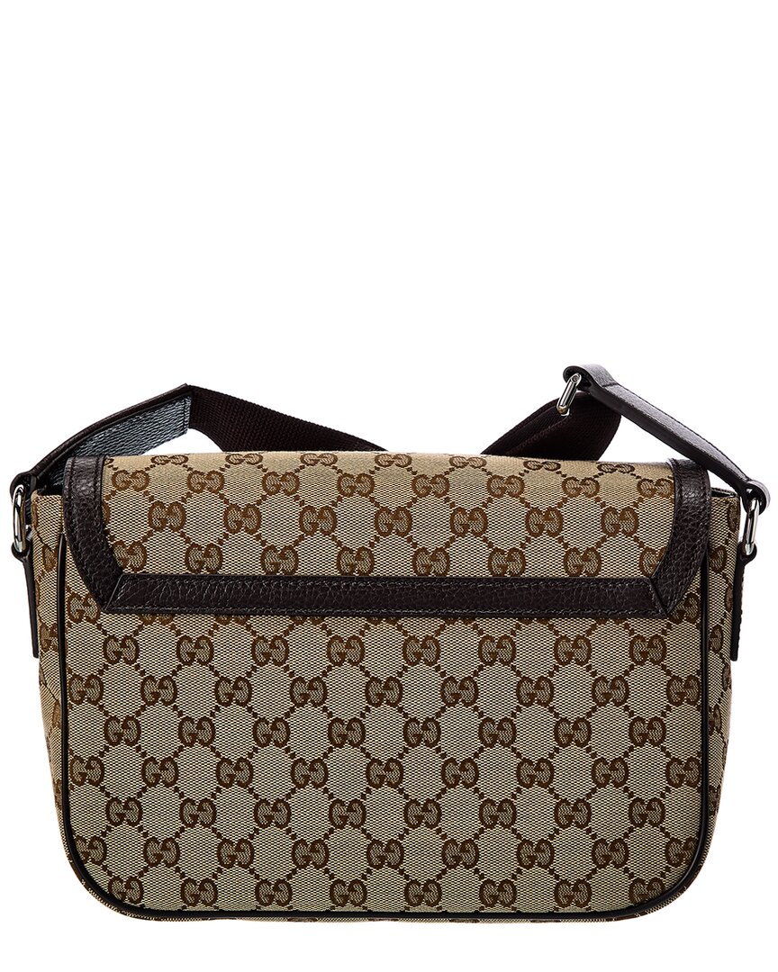 Luxury Gucci Trending 2025 GG Canvas & Leather Shoulder Bag