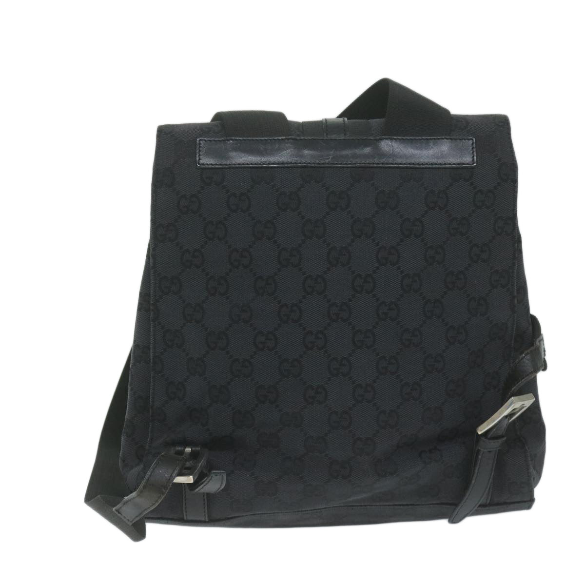 GUCCI GG Canvas Jackie Backpack Black 003 0236  64107