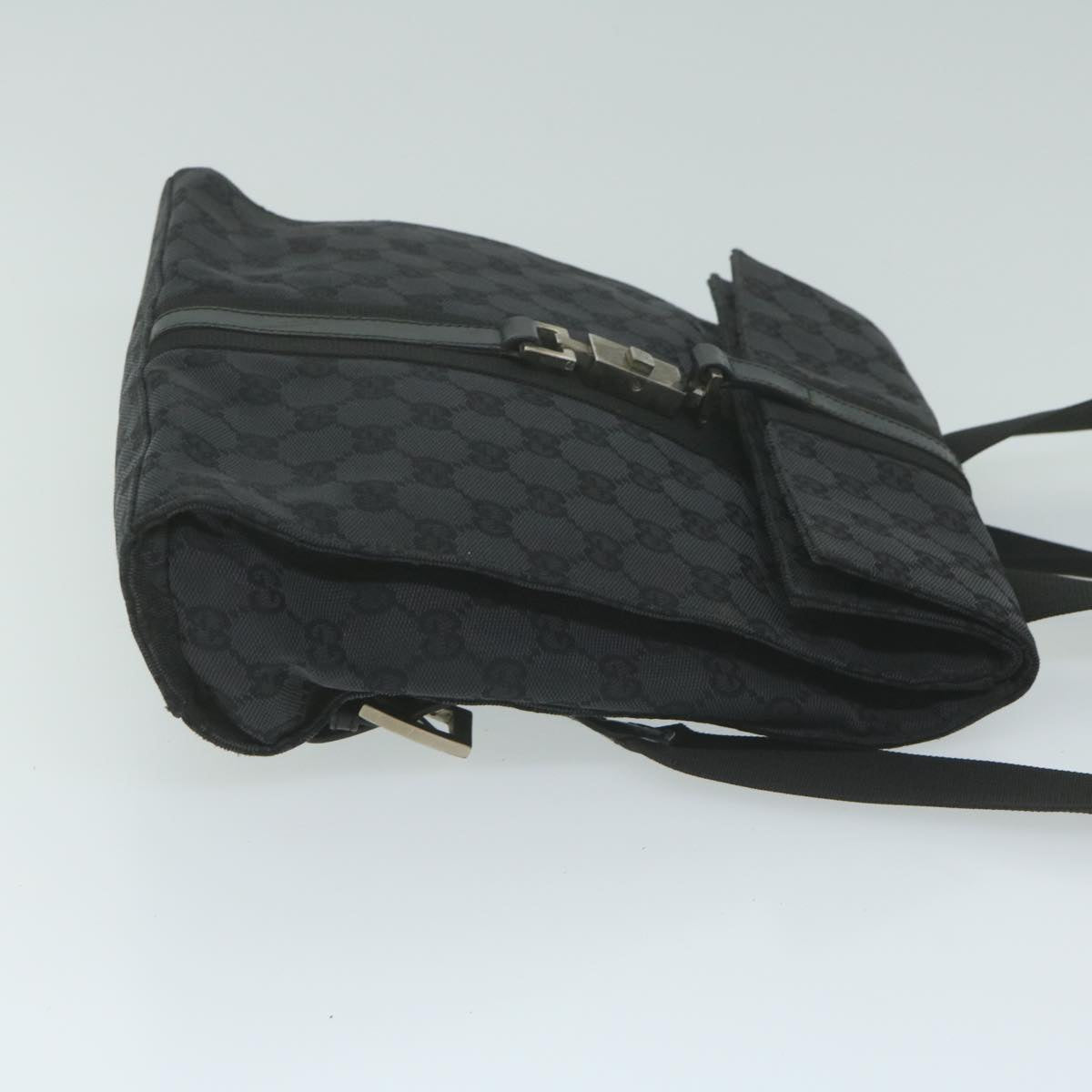 GUCCI GG Canvas Jackie Backpack Black 003 0236  64107