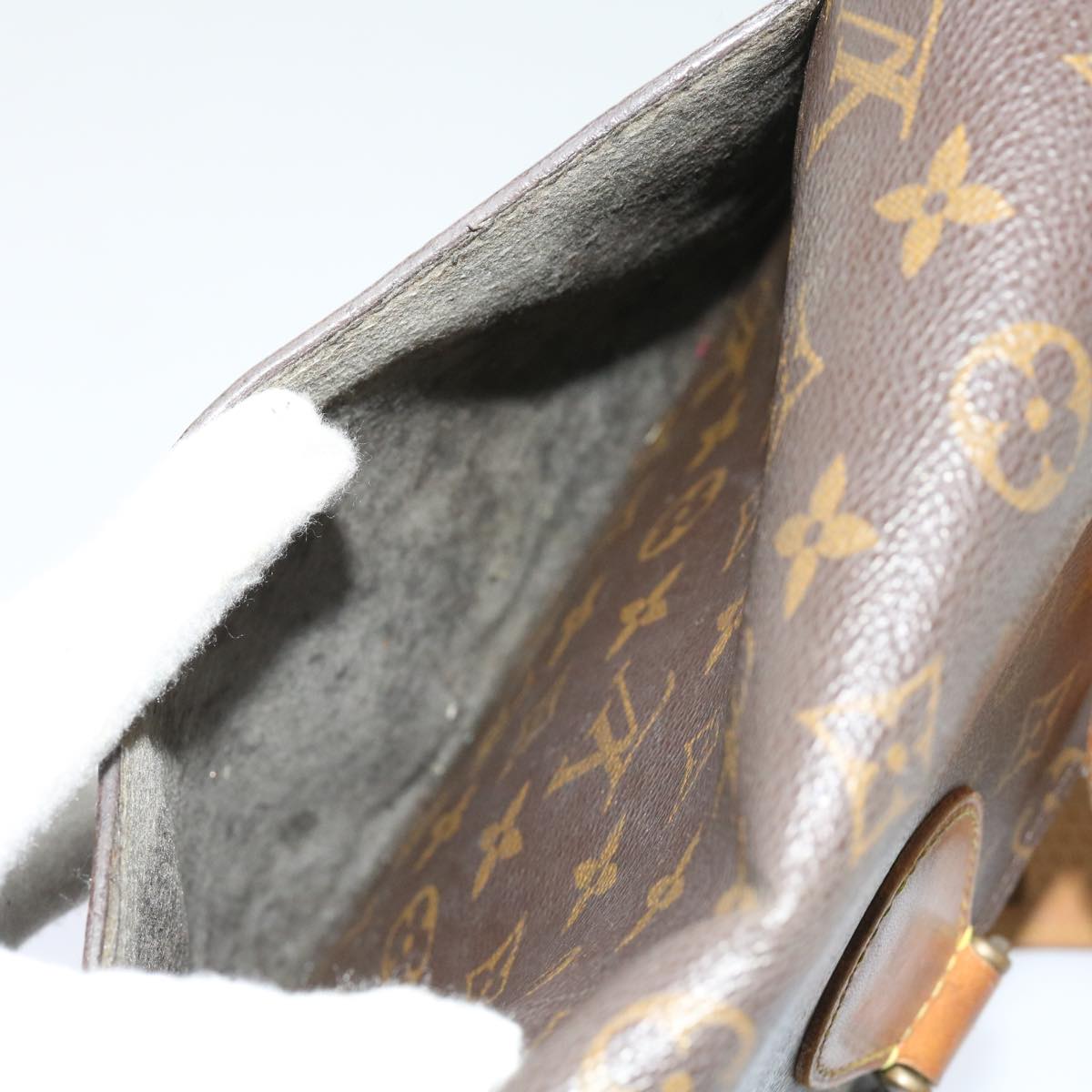 LOUIS VUITTON Monogram Saint Cloud GM Shoulder Bag M51242 LV 64226