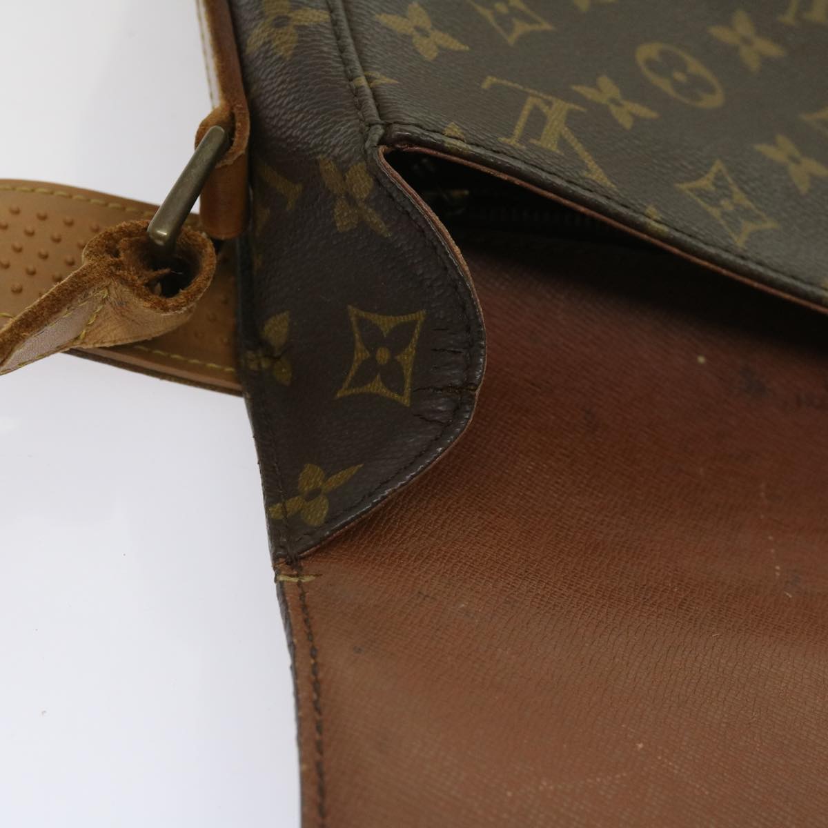 LOUIS VUITTON Monogram Saint Cloud GM Shoulder Bag M51242 LV 64226