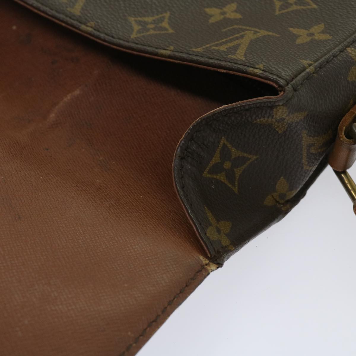 LOUIS VUITTON Monogram Saint Cloud GM Shoulder Bag M51242 LV 64226