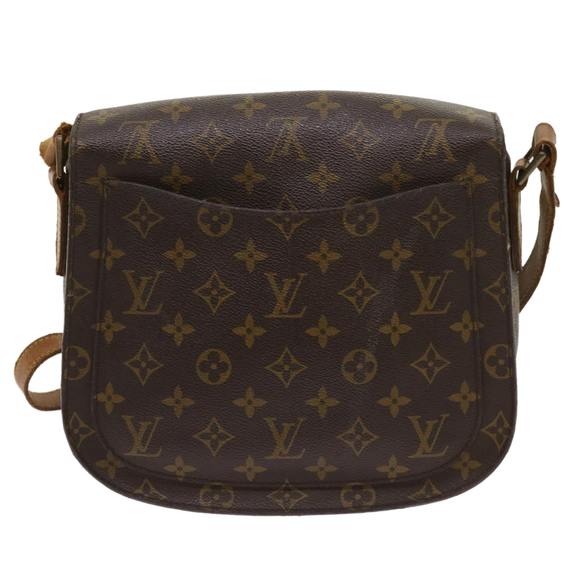 LOUIS VUITTON Monogram Saint Cloud GM Shoulder Bag M51242 LV 64226