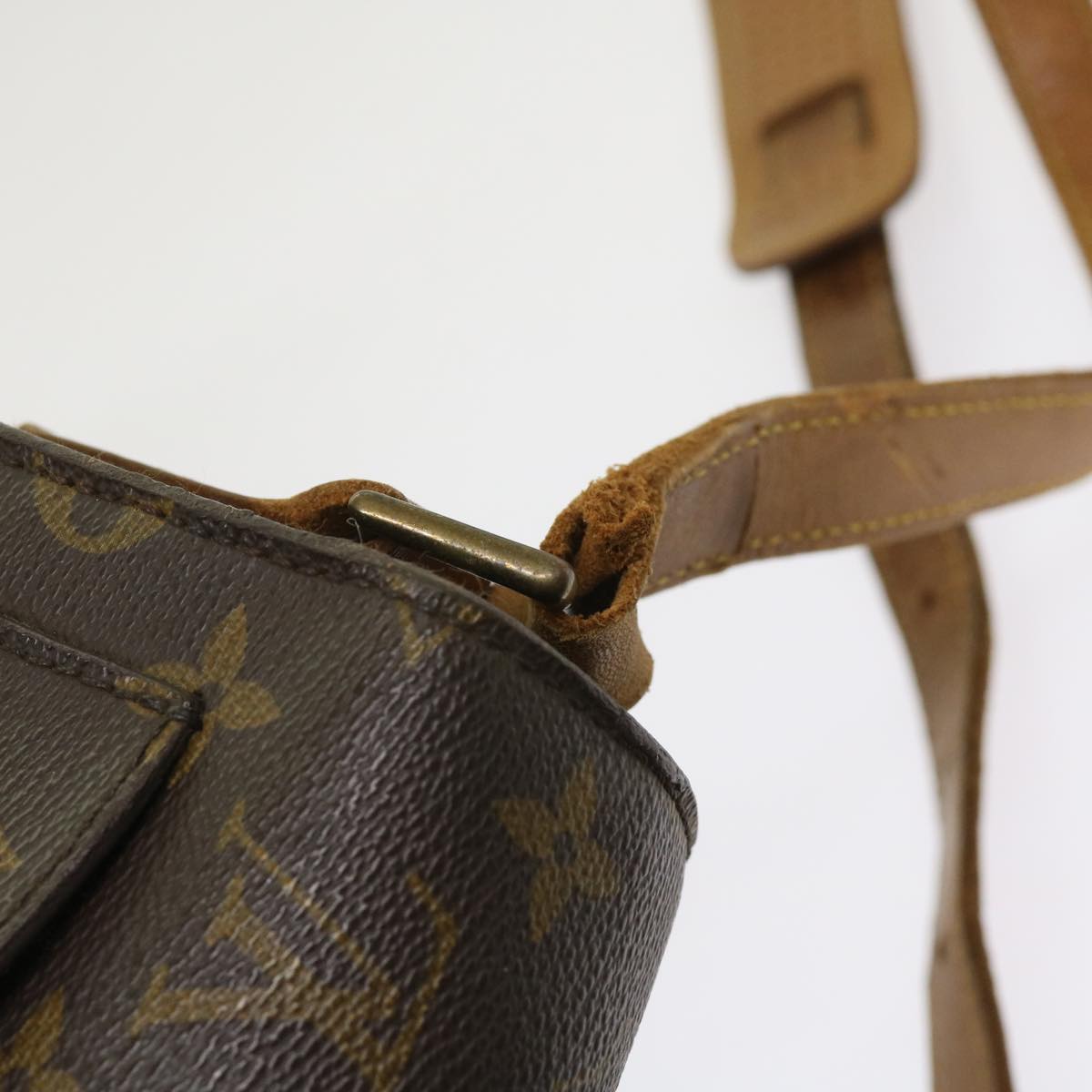 LOUIS VUITTON Monogram Saint Cloud GM Shoulder Bag M51242 LV 64226