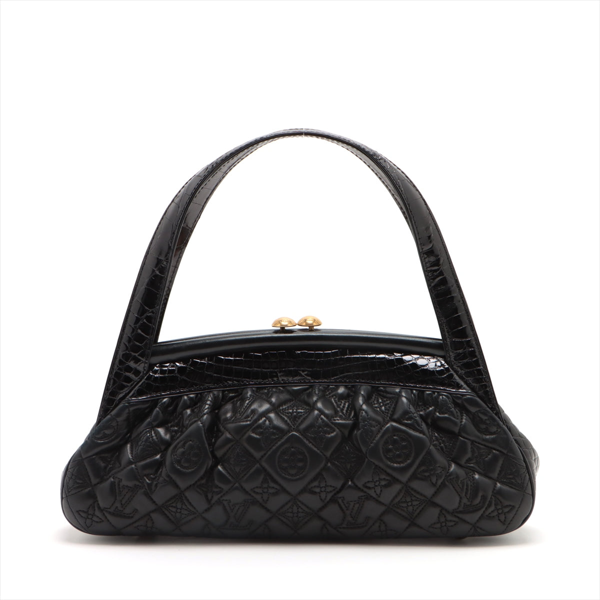 Louis Vuitton Monogram Vienna Sac Fermoir MM