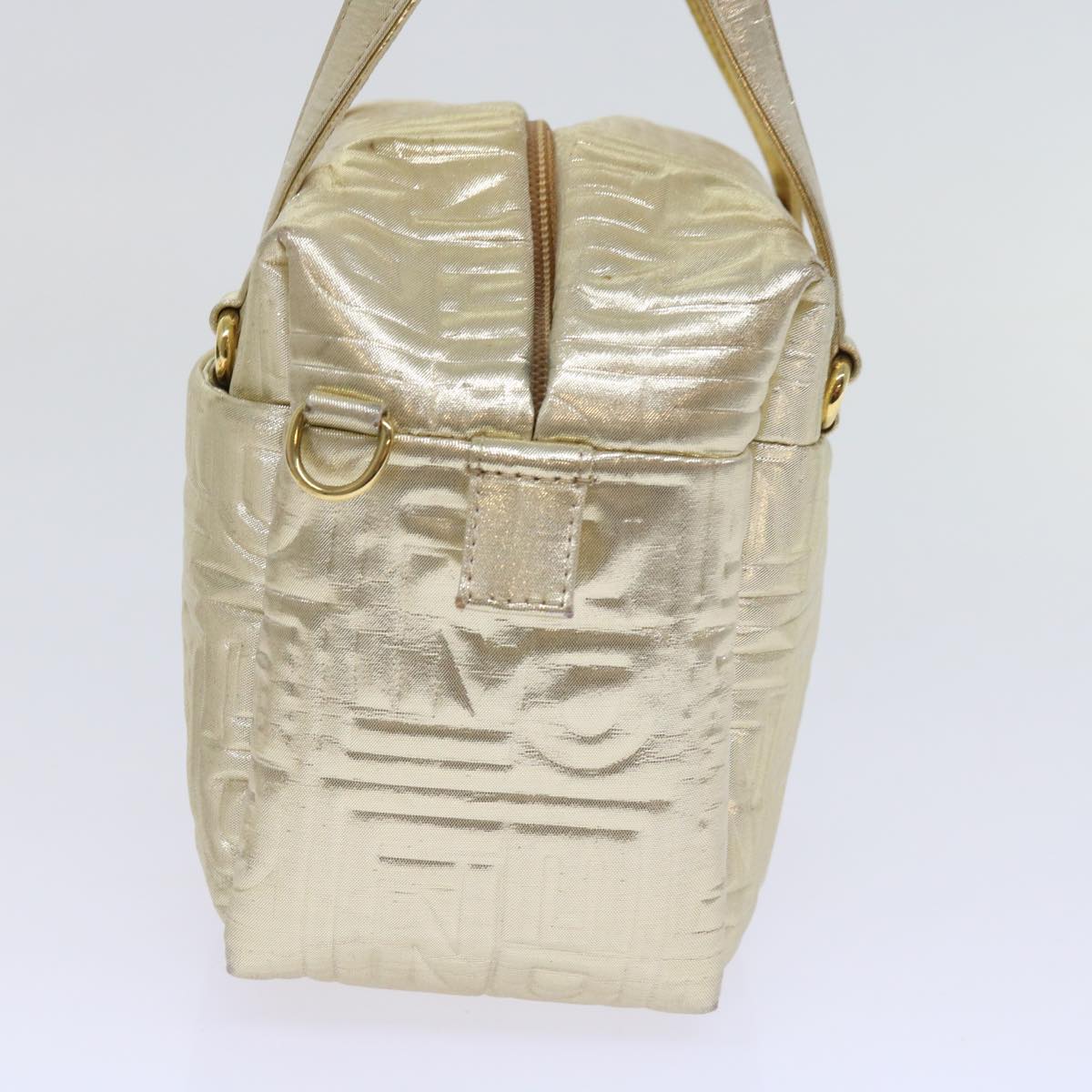 Luxury FendiHand Bag Nylon 2way Gold64326