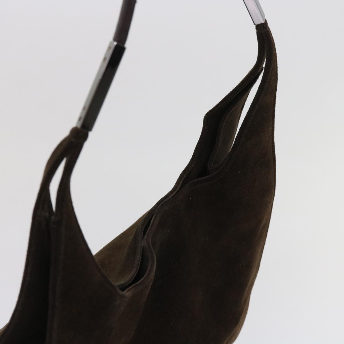GUCCI Shoulder Bag Suede Brown 001 3167 3444  64458