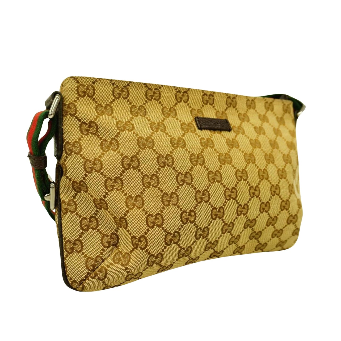 Luxury Gucci Trending 2025 Sherry  Canvas Shoulder Bag ()