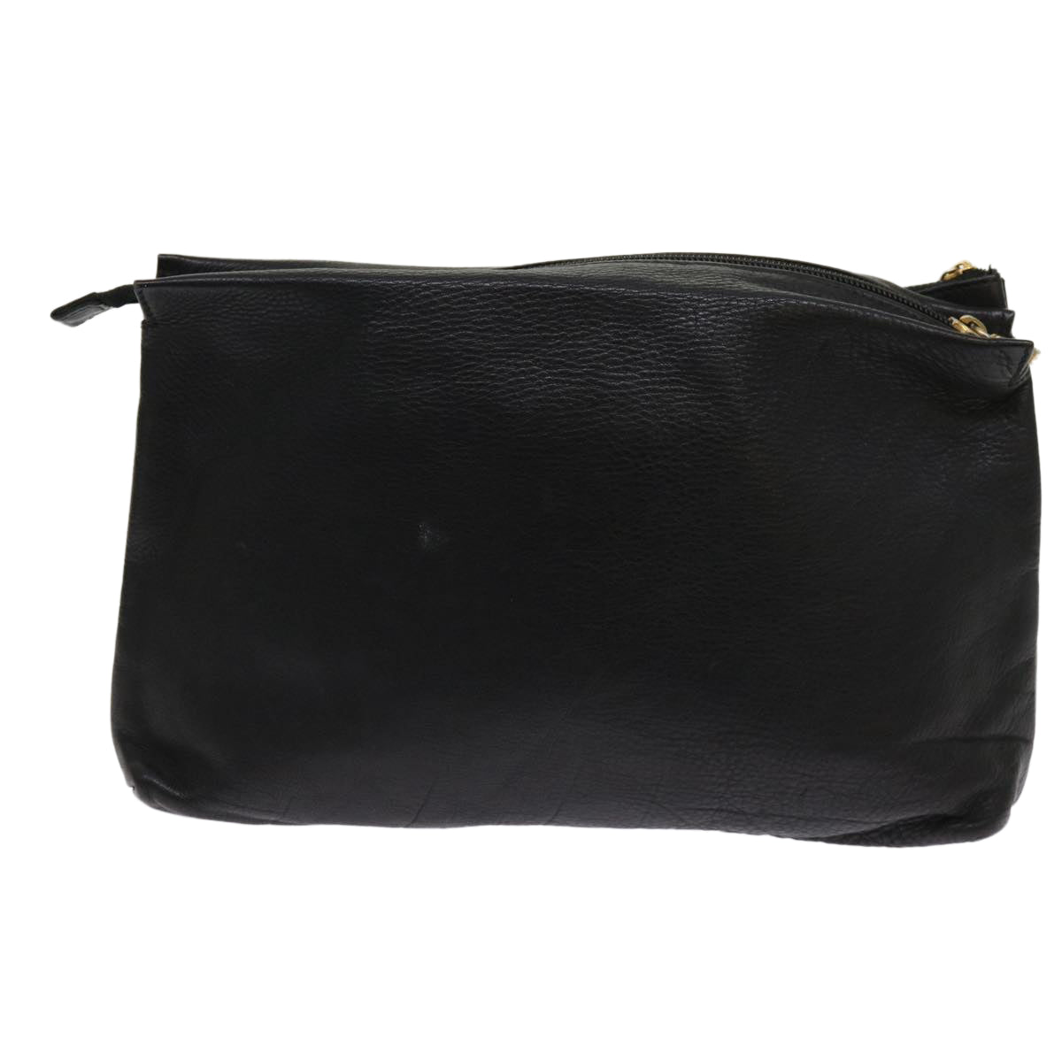 Luxury FendiPouch Leather Black64473