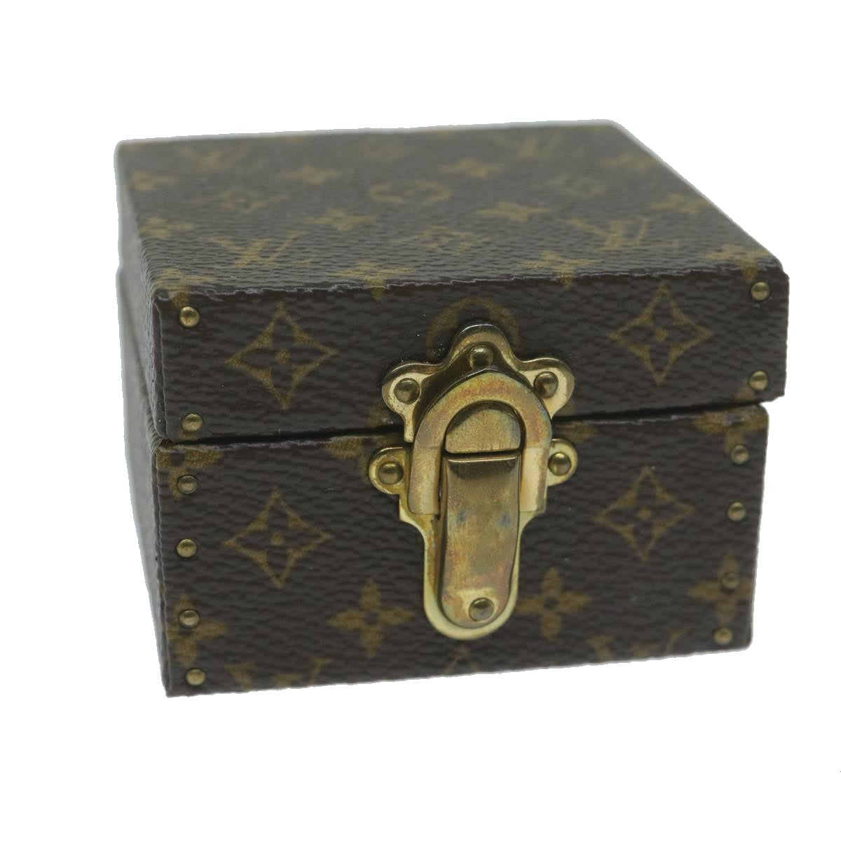 LOUIS VUITTON Monogram Eccrine Declaration Jewelry Box M21010 LV 64522A