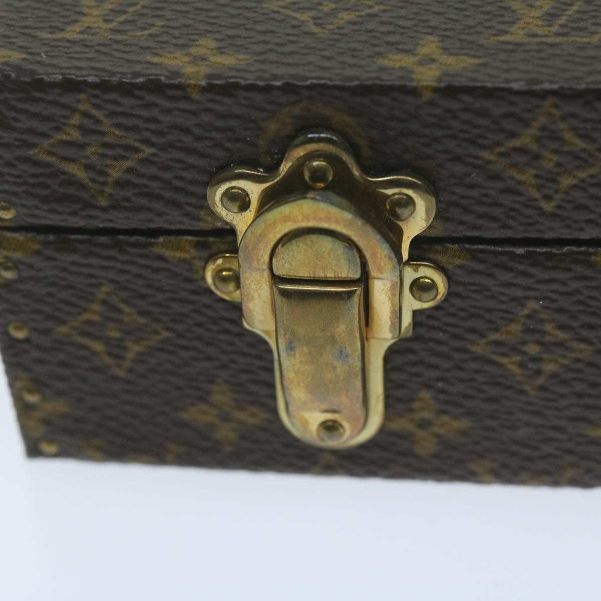 LOUIS VUITTON Monogram Eccrine Declaration Jewelry Box M21010 LV 64522A