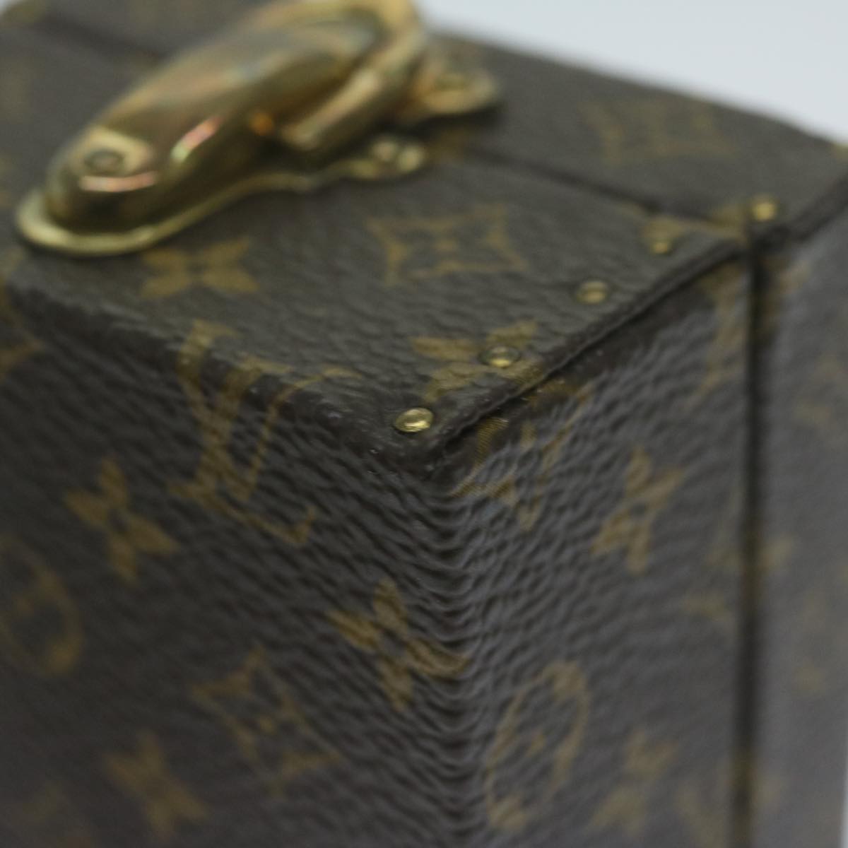 LOUIS VUITTON Monogram Eccrine Declaration Jewelry Box M21010 LV 64522A