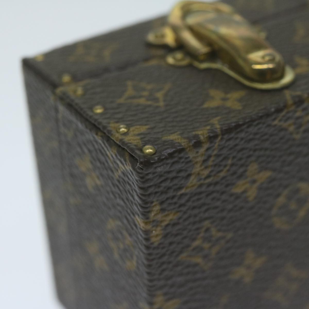LOUIS VUITTON Monogram Eccrine Declaration Jewelry Box M21010 LV 64522A