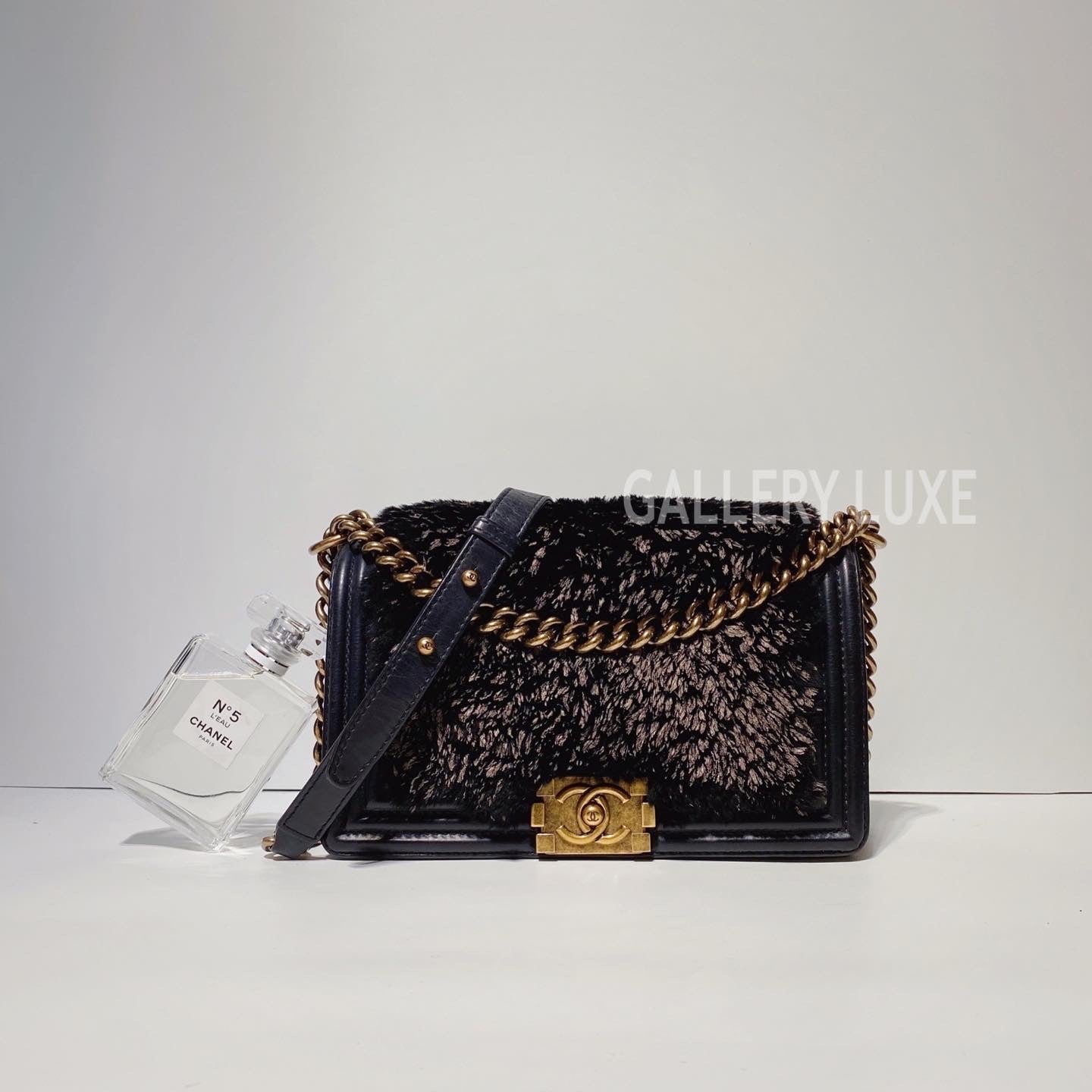 No.3340-Chanel Metallic Orylag Boy 25cm