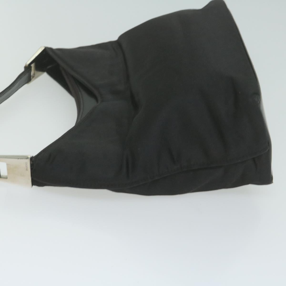 GUCCI Shoulder Bag Nylon Black 001 2122  64639