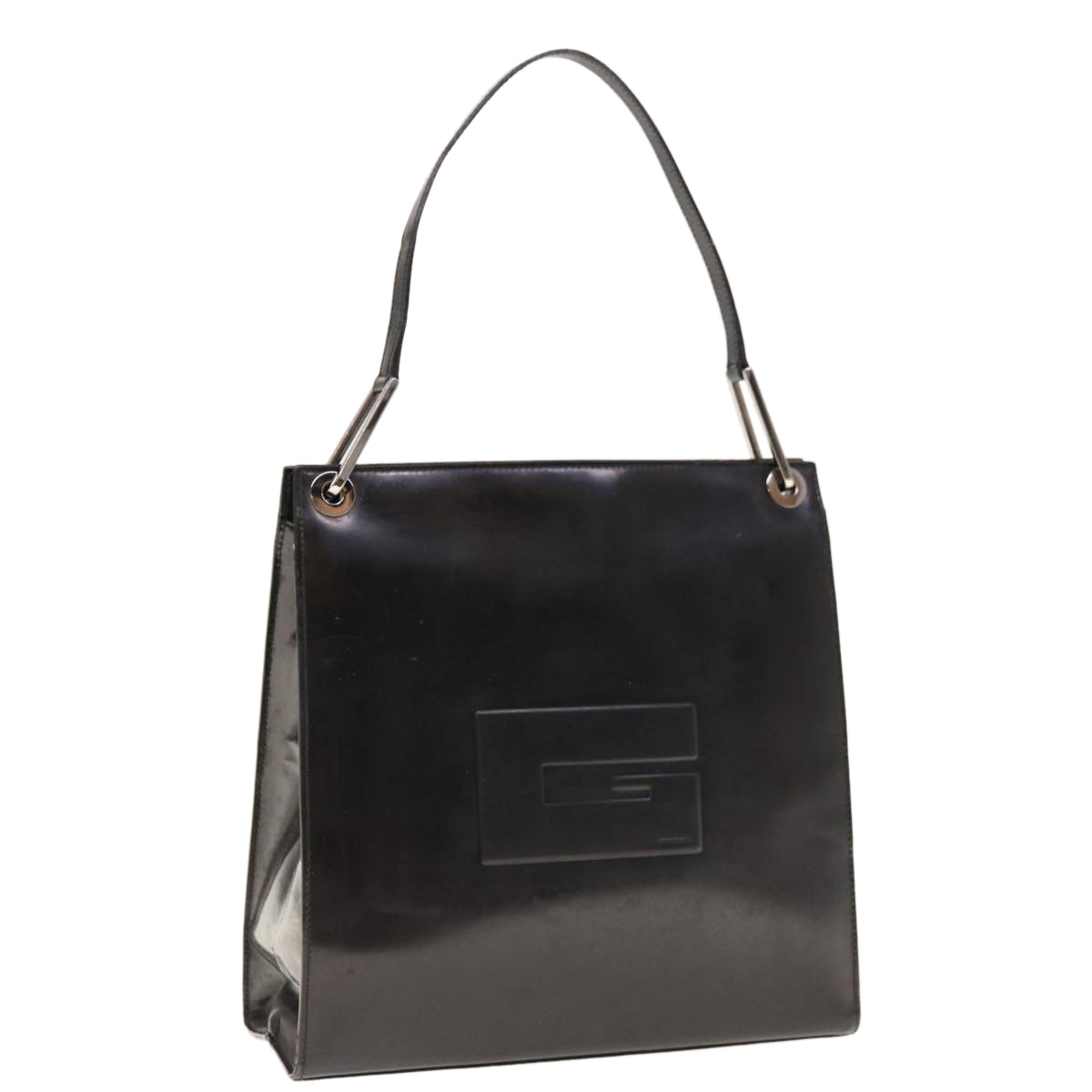GUCCI Shoulder Bag Leather Black 001 1013 3037  64640