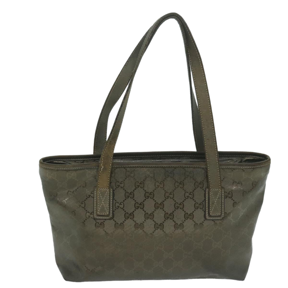 GUCCI GG implementation Tote Bag Khaki 211138  64652