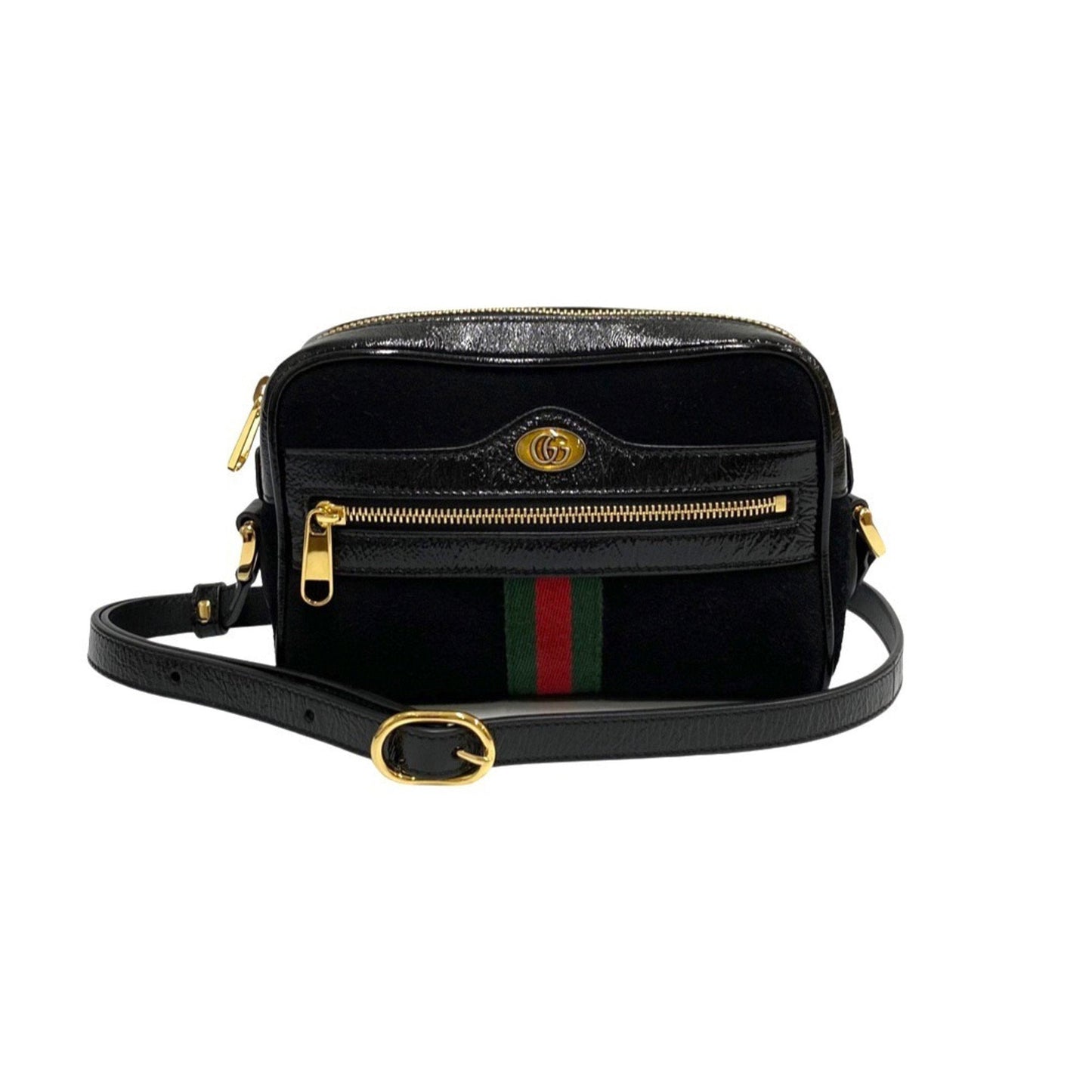 Luxury Gucci Trending 2025 Ophidia  Suede Shoulder Bag ()
