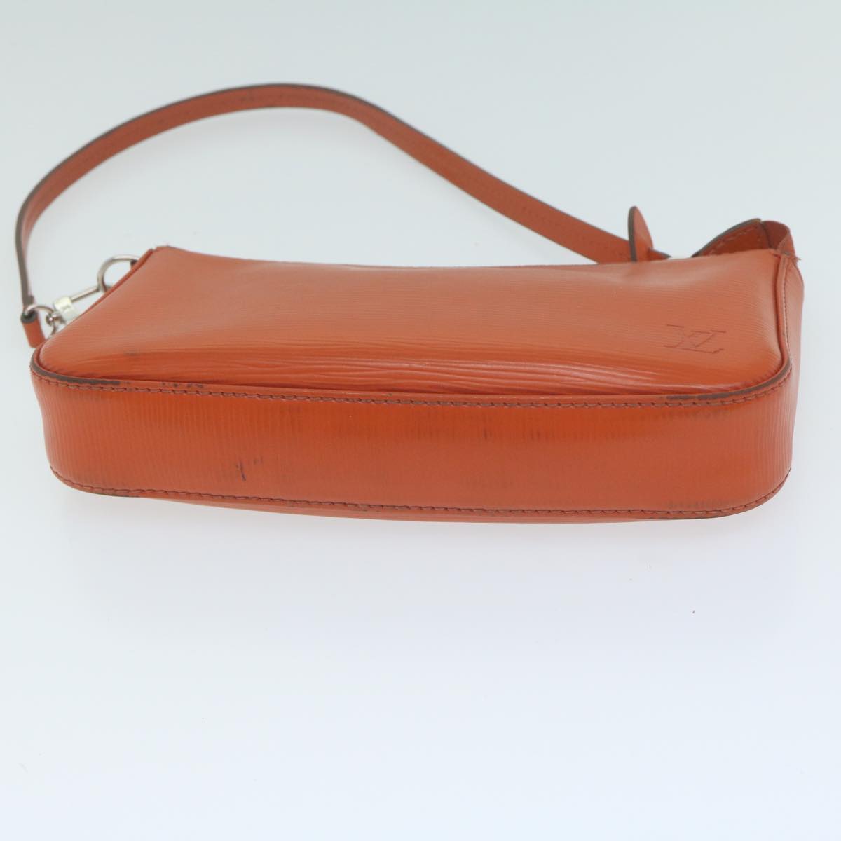LOUIS VUITTON Epi Pochette Accessoires Pouch Orange Pimon M40778 LV 64680