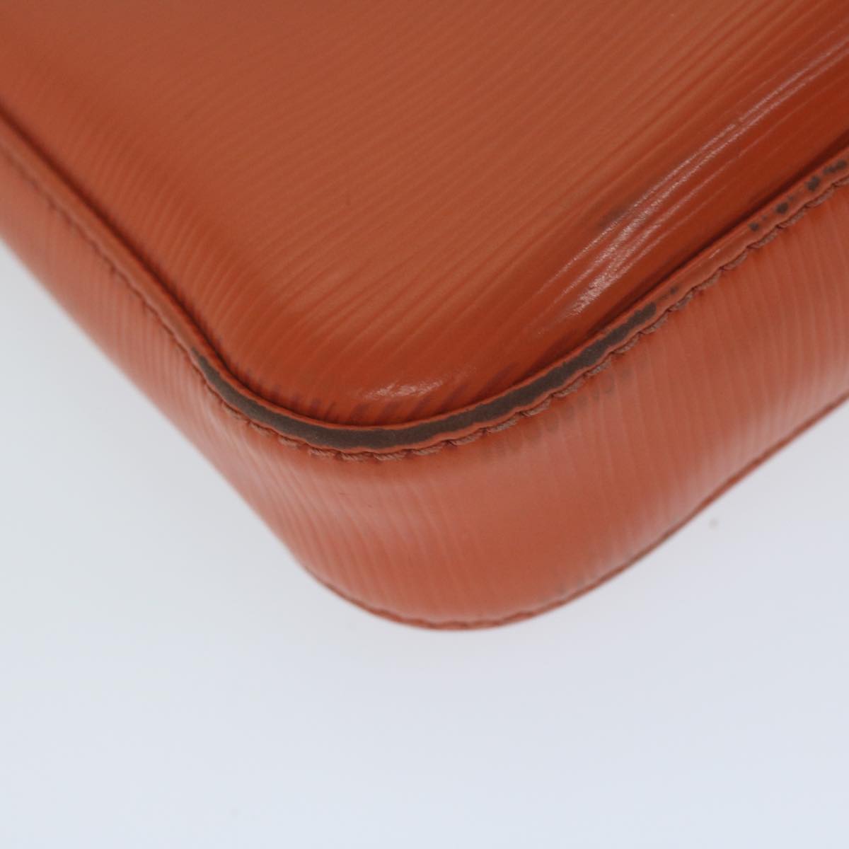 LOUIS VUITTON Epi Pochette Accessoires Pouch Orange Pimon M40778 LV 64680