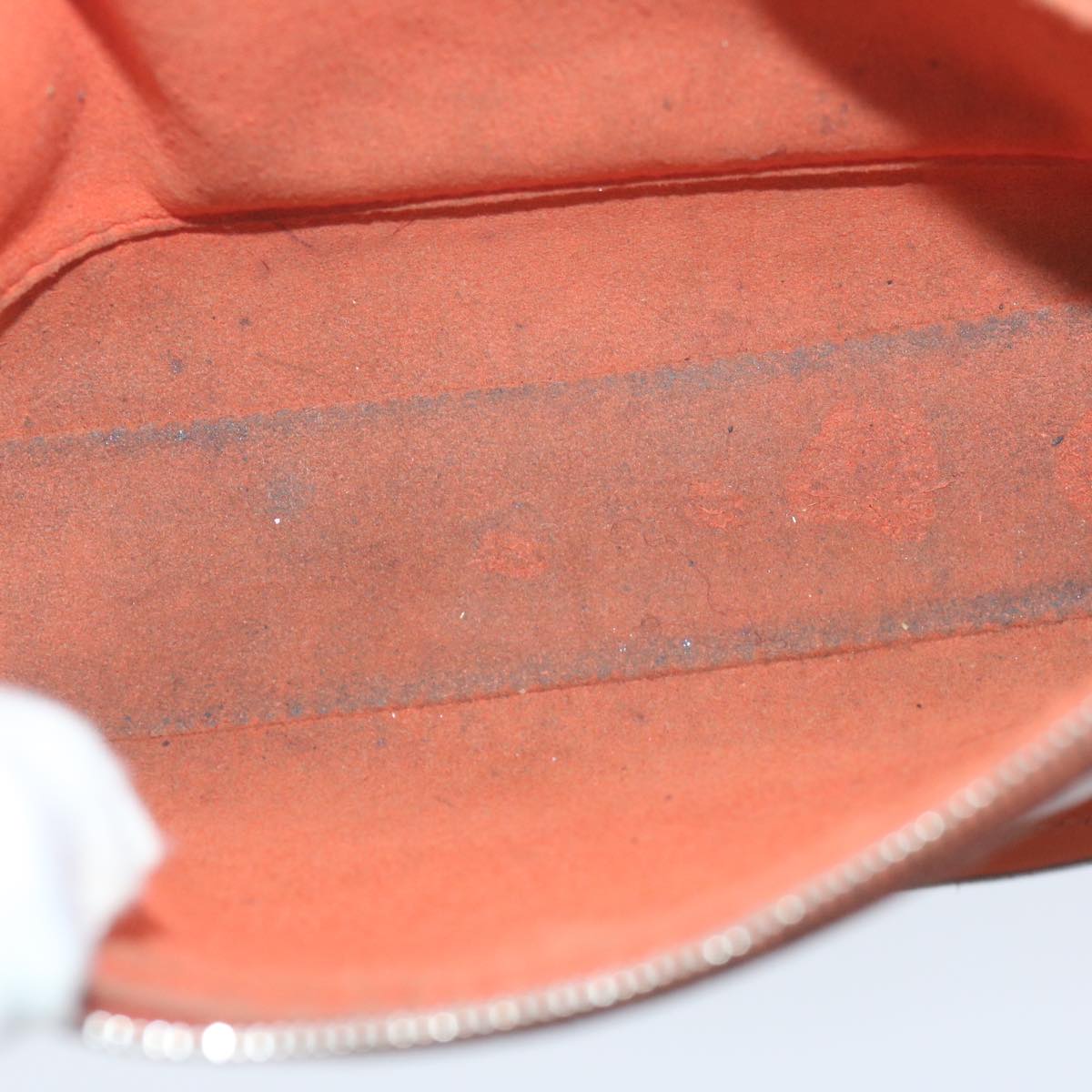 LOUIS VUITTON Epi Pochette Accessoires Pouch Orange Pimon M40778 LV 64680