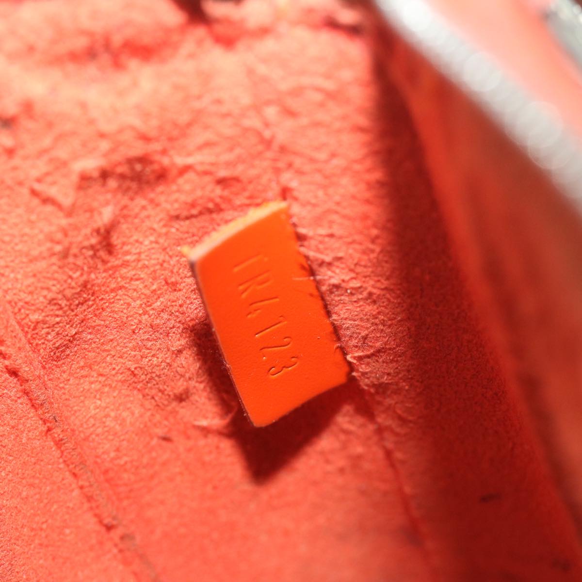 LOUIS VUITTON Epi Pochette Accessoires Pouch Orange Pimon M40778 LV 64680