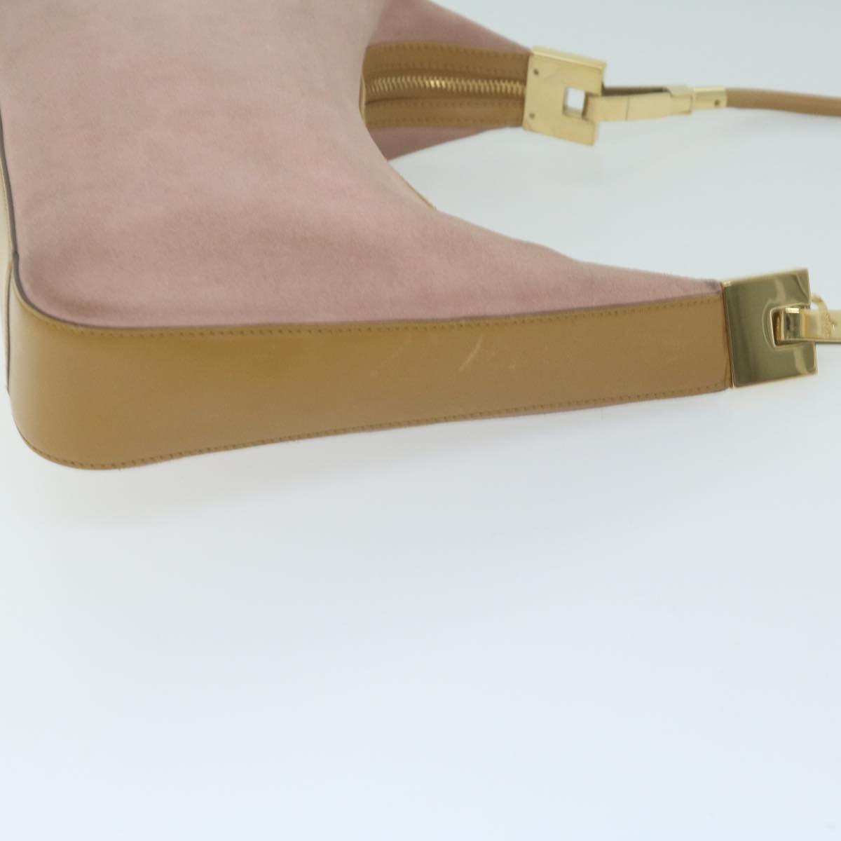 GUCCI Shoulder Bag Suede Pink 001 3812 2123  64714