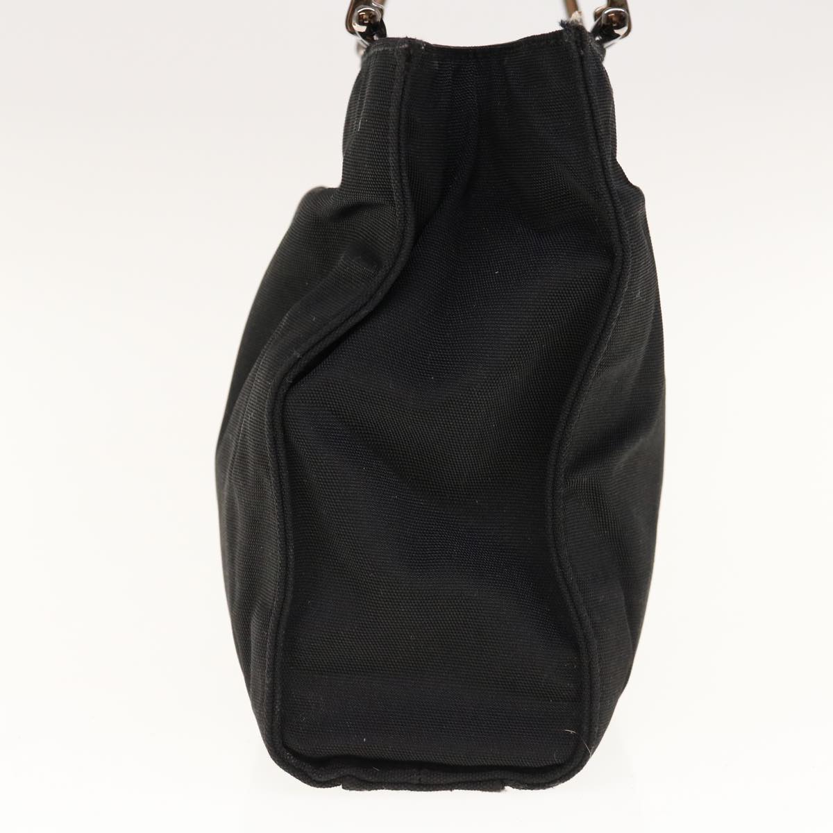 GUCCI Hand Bag Nylon Black  64731