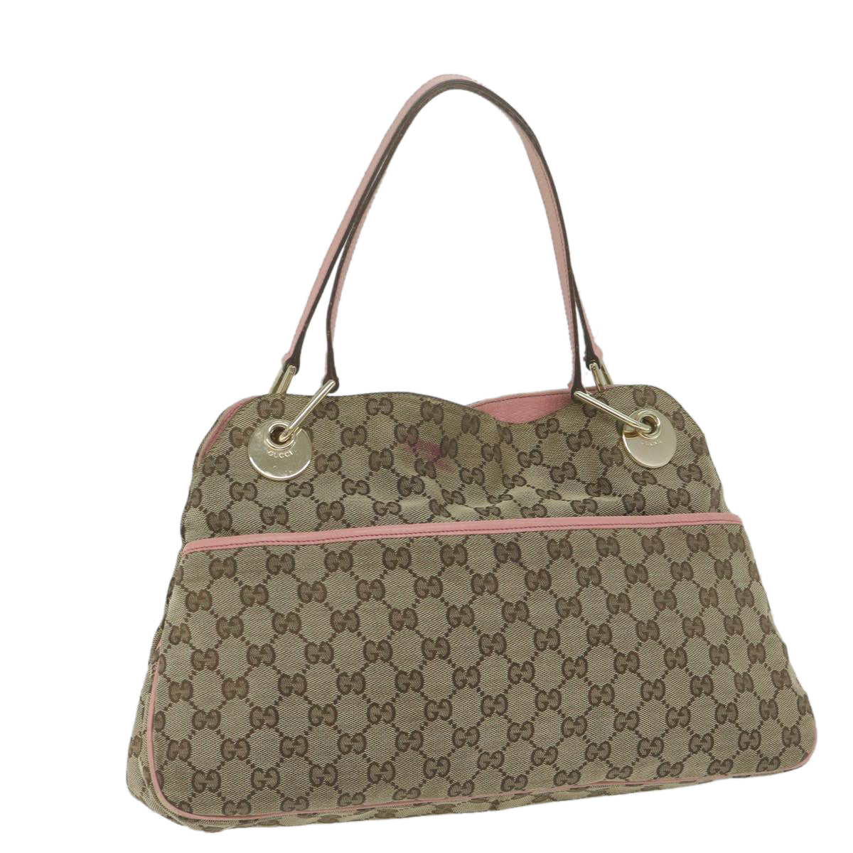 GUCCI GG Canvas Tote Bag Beige 121023  64767